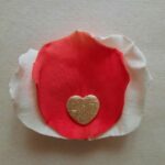 tendresse, émotion, douceur, or, pétales, roses, cœur, feuille d'or, mariage, naissance, deuil, à offrir